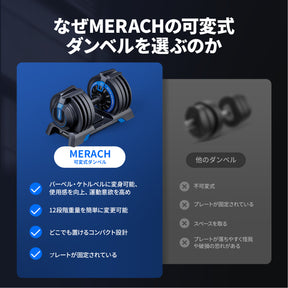 MERACH 3IN1 ダンベル