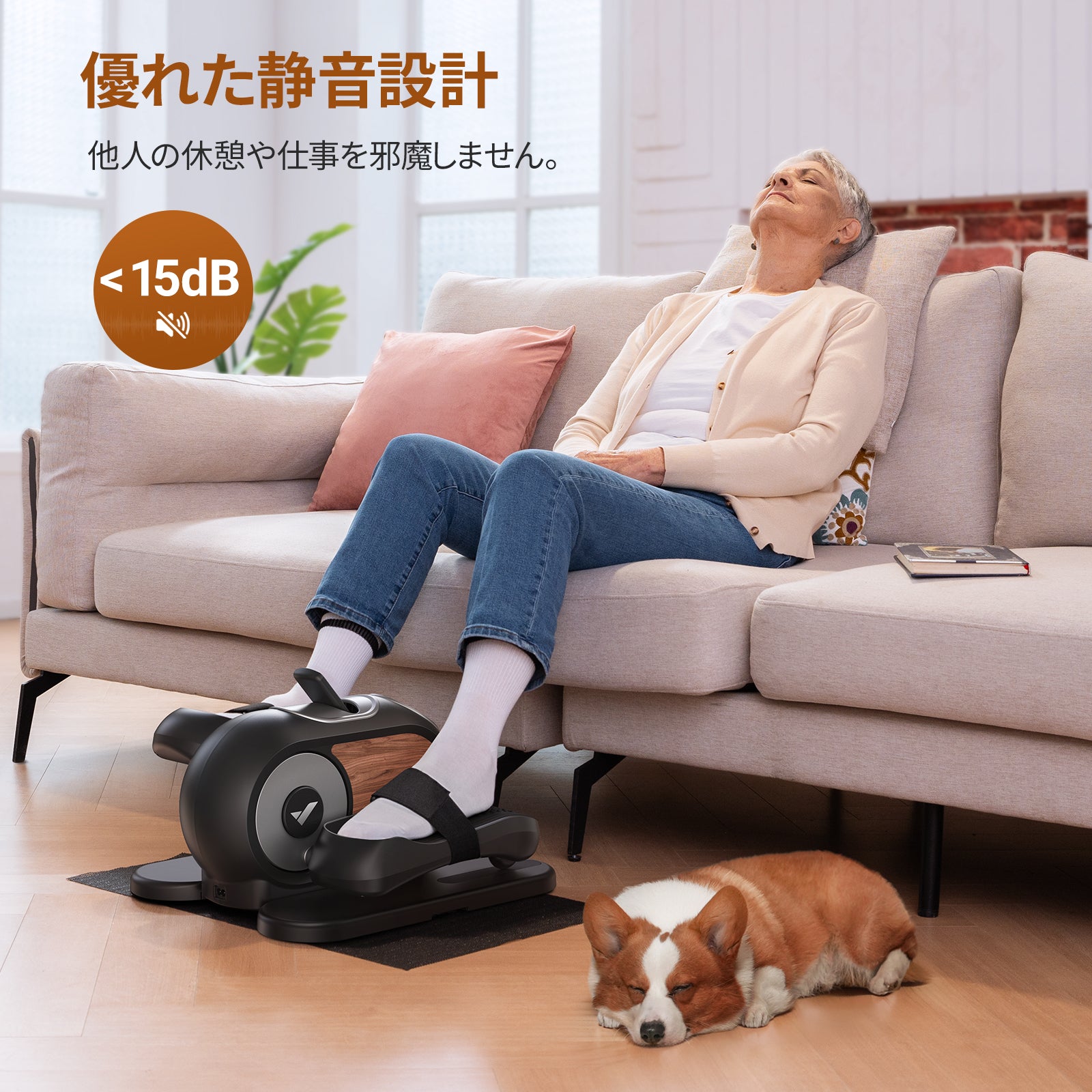ミニ フィットネスバイク MERACH 12段階速度調整 前後方向回転 Amazon.co.jp: MERACH デスク下 エリプティカル : スポーツ