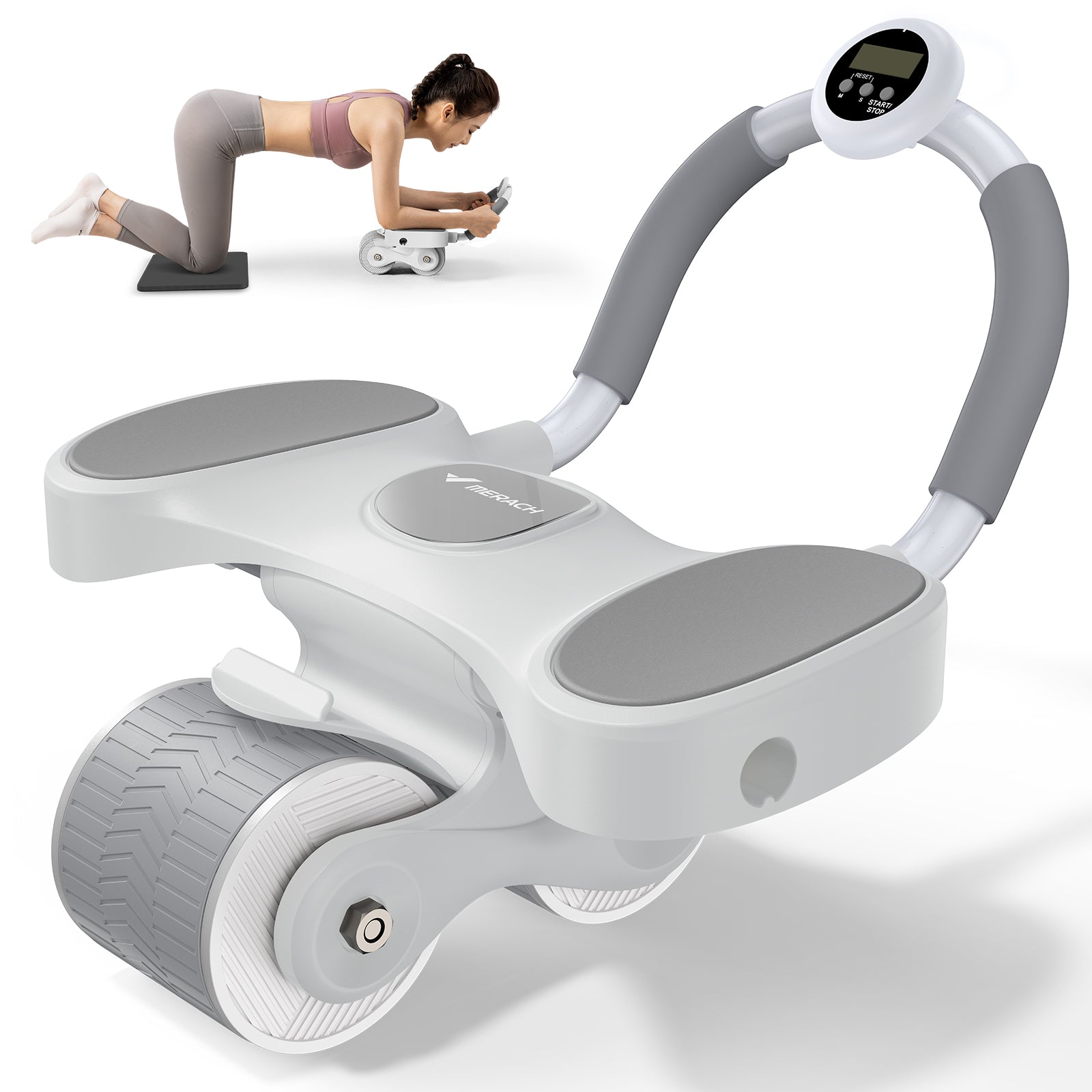 Amazon.co.jp: 腹筋ローラー 腹部コア運動機器 静音 アブ