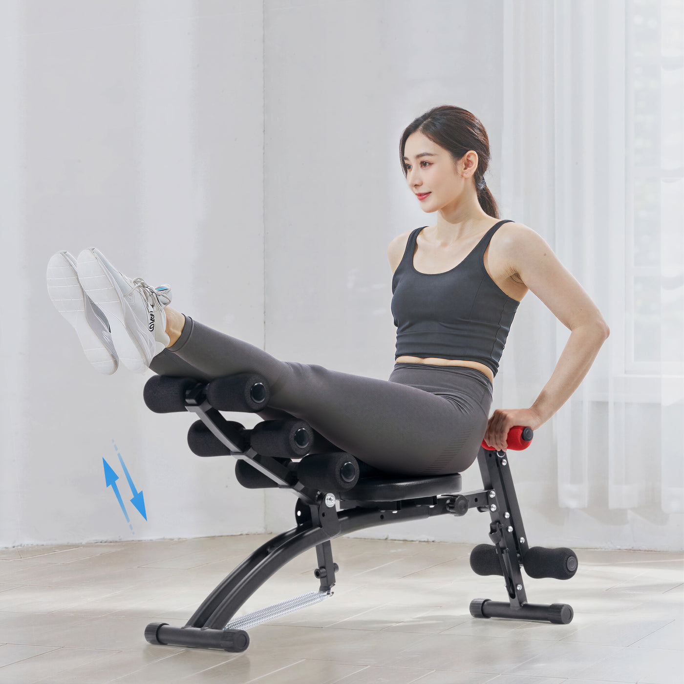 Merach 調整可能 腹筋マシン MR-2415