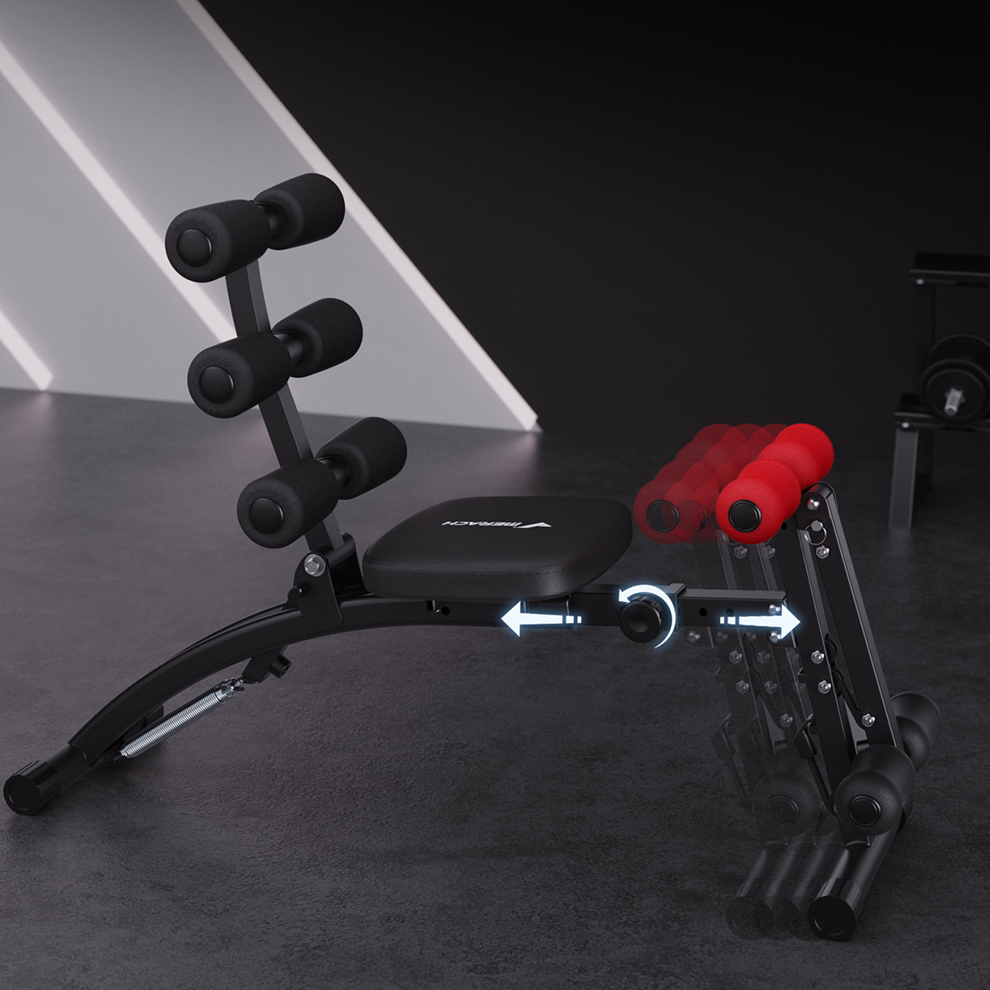 MERACH 調整可能 腹筋マシン MR-2415 - MERACH JP