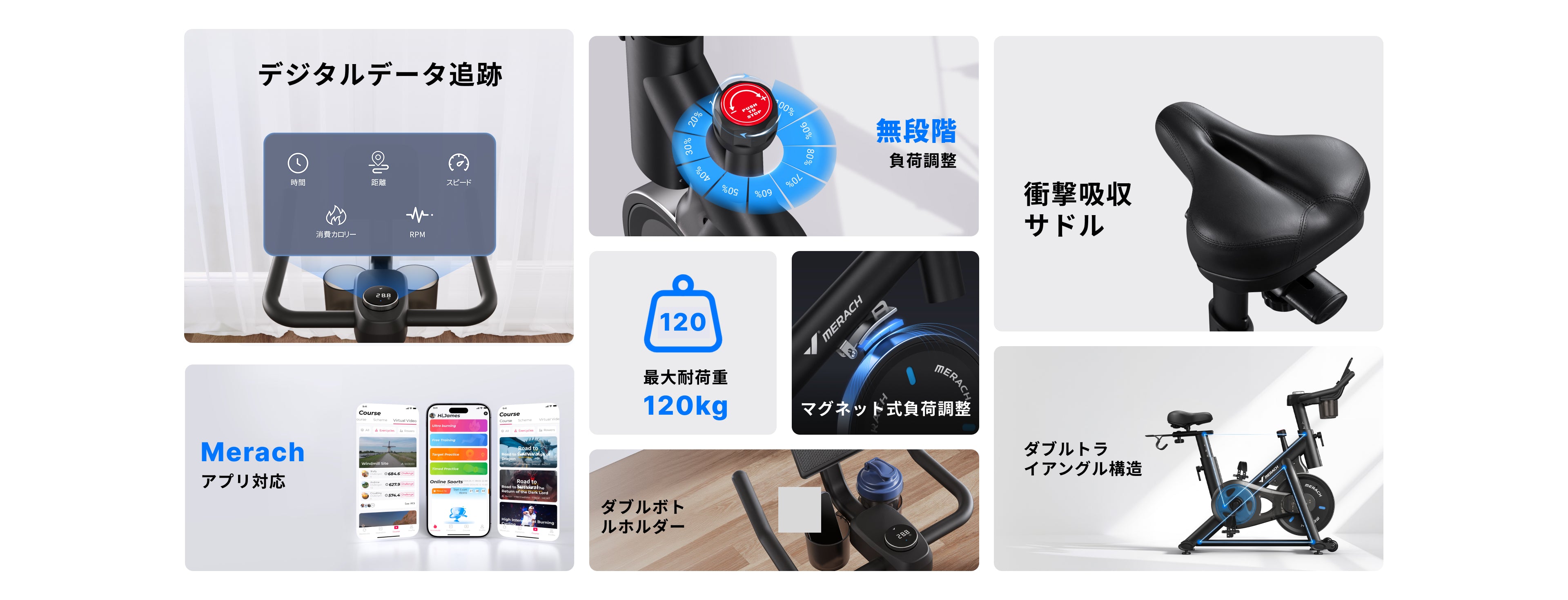 Merach スピンバイク S26B2 – MERACH JP