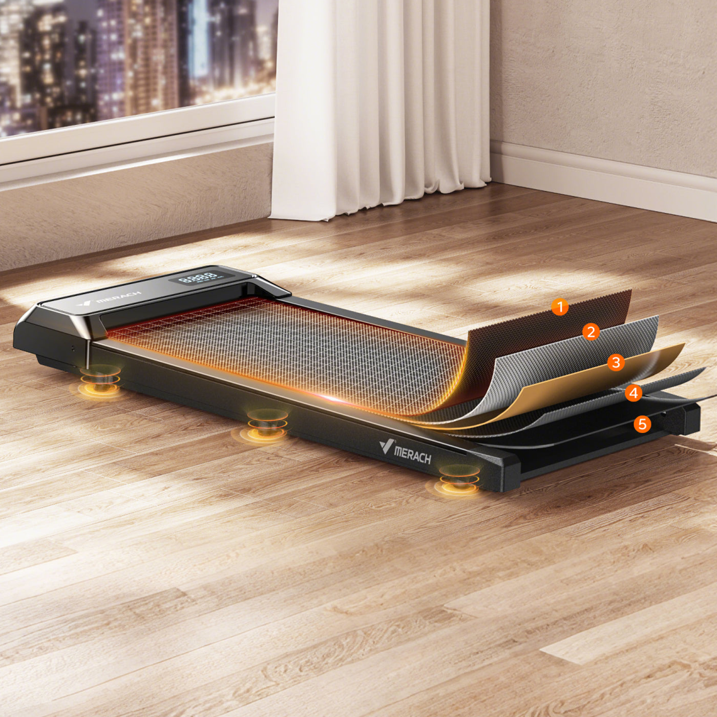 Merach T21B1 自宅用ウォーキングマシン - MERACH JP